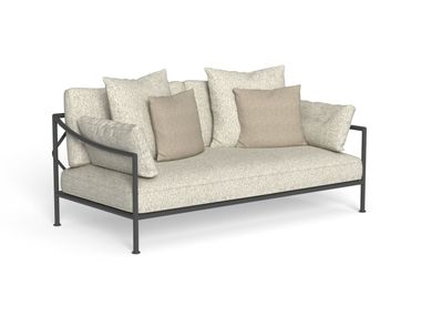 2 seater aluminium garden sofa CAPRI Talenti