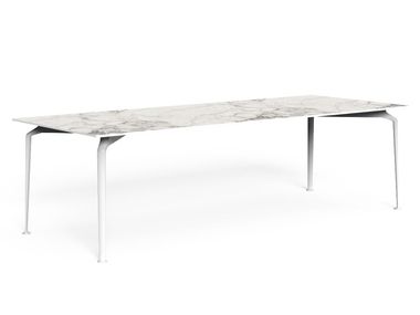 Tavolo da giardino in gres porcellanato CRUISE ALU Talenti