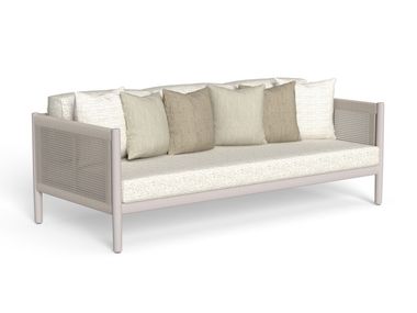 Straight 3 seater aluminium garden sofa DOLCEVITA ALU Talenti