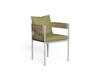 Aluminium garden chair with armrests FLOW Talenti