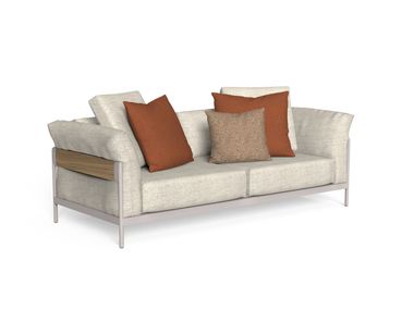 3 seater aluminium garden sofa FLOW Talenti