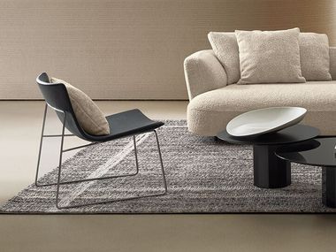 Sled base living armchair MALÈ Talenti