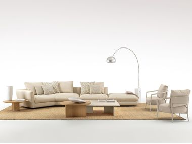 Rectangular pouf MILES Talenti