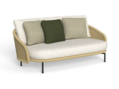Straight 3 seater synthetic fibre garden sofa NIDO Talenti