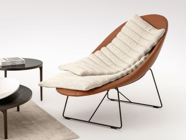 Sled base living armchair PANAMA Talenti