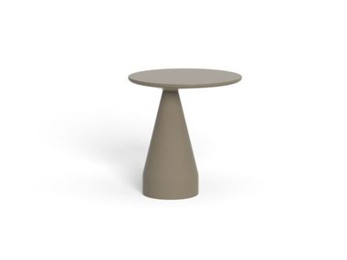 Tavolino da giardino rotondo in vetroresina PLAZA Talenti