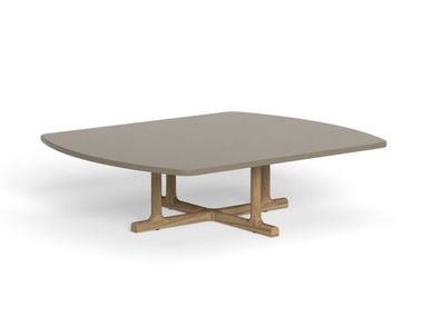 Tavolino da giardino in teak e vetroresina THEA Talenti