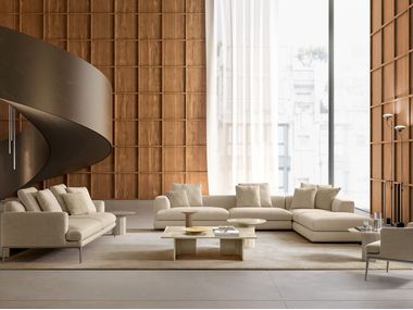 Low marble central coffee table VENICE Talenti