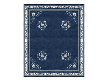 Tapis Rouge, FLOATING LOTUS RIVER BLUE Tappeto rettangolare fatto a mano