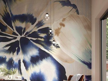 Carta da parati con motivi floreali ALYA Tecnografica