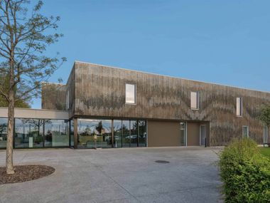 Ultra-thin aluminum panel for facade ULTRALIGHT FAÇADE - BATIK Tecnografica
