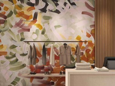 Carta da parati a motivi VIBRA Tecnografica