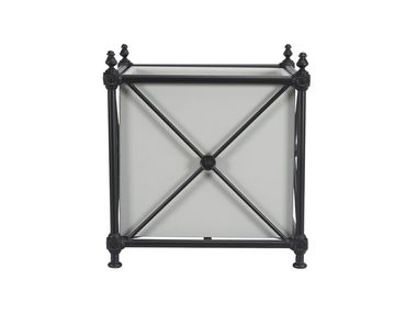 Fioriera in alluminio - Nero 1800 Tectona