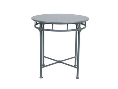 Bistrot table - aluminium tabletop  1800 Tectona