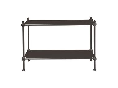 Consolle in alluminio - Nero 1800 Tectona