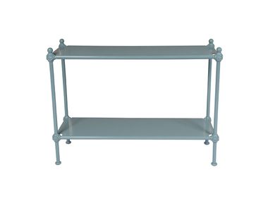 Consolle in alluminio - Blu 1800 Tectona