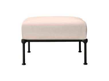 Aluminum footrest - Black 1800 Tectona