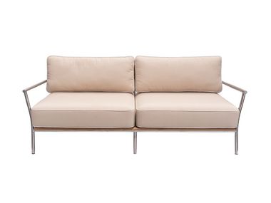 2 seater Sunbrella® garden sofa CICALA Tectona