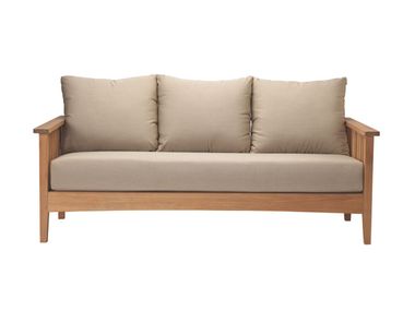 3 seater fabric garden sofa GOA Tectona