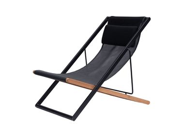 Sdraio pieghevole in alluminio  HORIZON Tectona