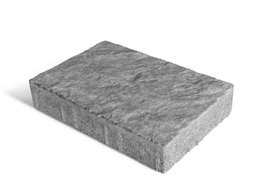 Tegolaia, ALTINIA ROCKSTONE BURATTATO Massello autobloccante in calcestruzzo