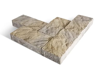 Tegolaia, FLORENTIA BURATTATO Massello autobloccante in calcestruzzo