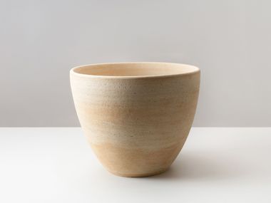 Lavabo rotondo in terra refrattaria CONO Terzofoco