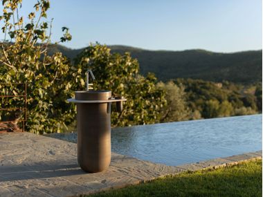 Lavabo freestanding in ceramica LUNEUP FREESTANDING H2O Terzofoco