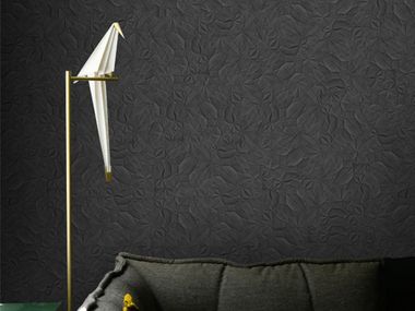 Fire retardant washable wallpaper CREASE Texturae