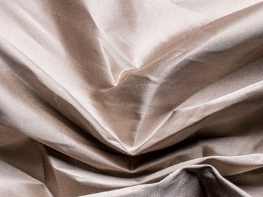 Solid-color cotton and silk fabric METIDE The House of Lyria