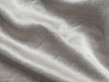 Solid-color linen and viscose fabric VUVUZELA The House of Lyria