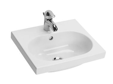 Oval porcelain washbasin for children 573 Thermomat