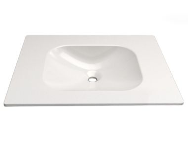 Rectangular washbasin SLVTLRT0700X Thermomat