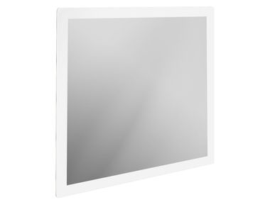 Wall-mounted square bathroom mirror with integrated lighting SLVTSRI0700FBO Thermomat