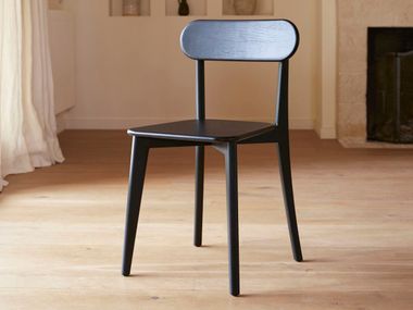 Silla de caoba ABEL Tikamoon