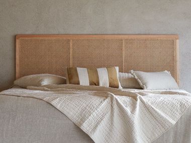 Testiera in rattan per letto matrimoniale ADELE Tikamoon