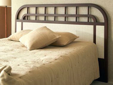 Cabecera de madera maciza para cama doble AEL Tikamoon