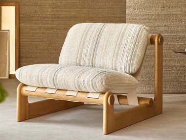 Fabric armchair AIMÉ Tikamoon