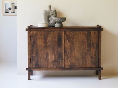 Mango sideboard with doors ARKO Tikamoon