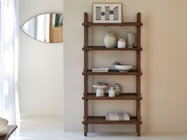 Open freestanding Mango bookcase ARKO Tikamoon