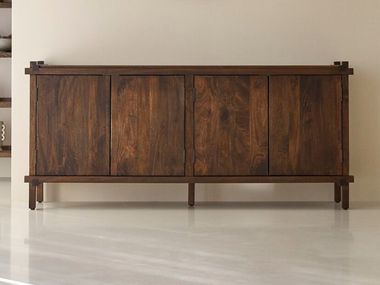 Mango sideboard with doors ARKO Tikamoon