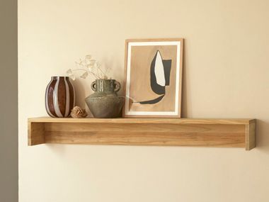 Teak wall shelf ARTY Tikamoon