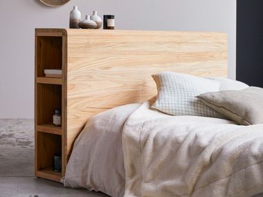 Testiera in teak per letto matrimoniale BERTIE Tikamoon