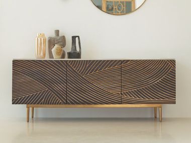 Mango sideboard with doors BILAL Tikamoon