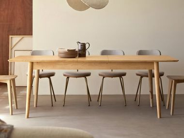 Extending Mango dining table CLOÉ Tikamoon