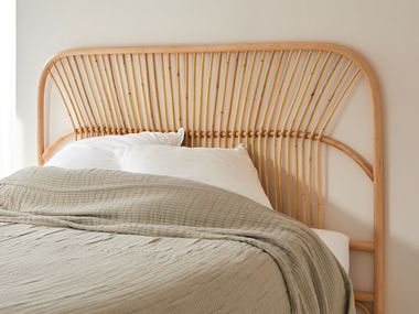 Testiera alta in rattan per letto matrimoniale COLETTE Tikamoon