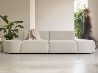 Modular fabric sofa DARIO Tikamoon