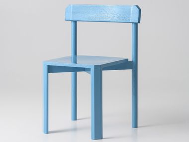 Open back wooden chair POINT LIMITED EDITION Tivoli