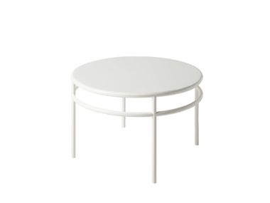 Round steel central coffee table T37 Tolix