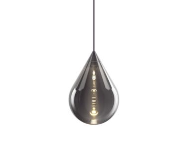 Borosilicate glass pendant lamp FLARE BEAD Tom Dixon